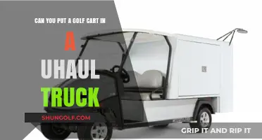 Can You Transport a Golf Cart in a U-Haul Truck? Tips & Guide