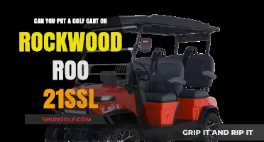 Can You Safely Tow a Golf Cart with Rockwood Roo 21SSL?