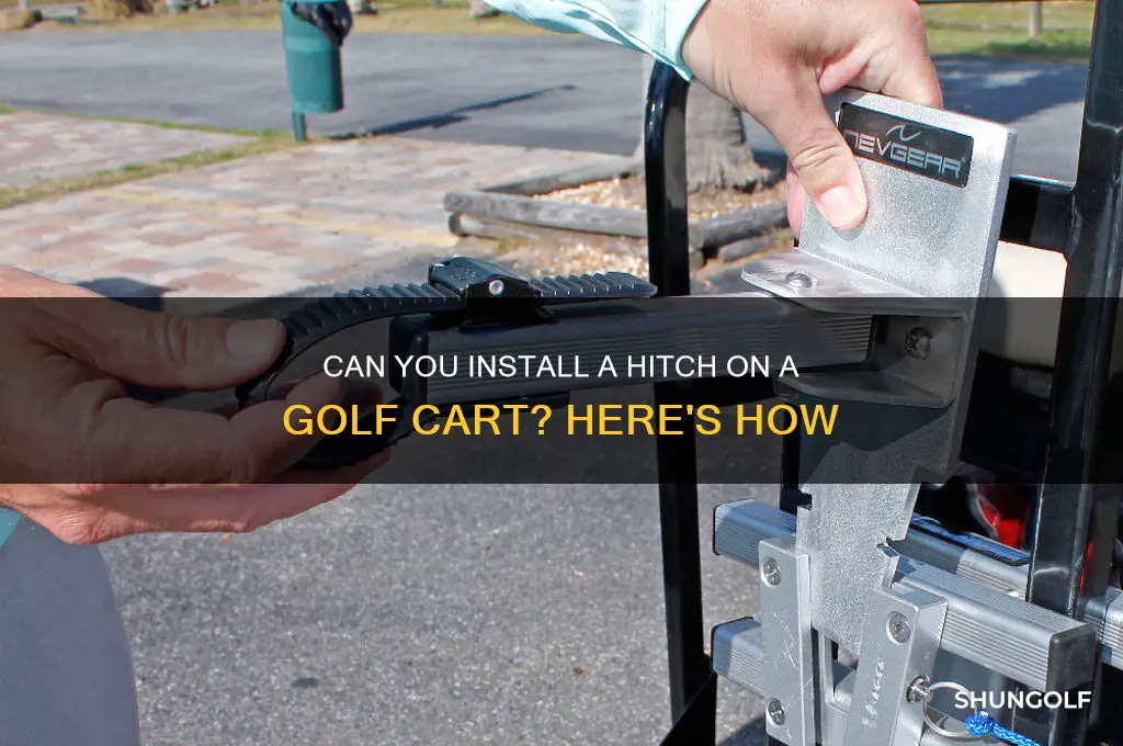 can you put a hitch on a golf cart