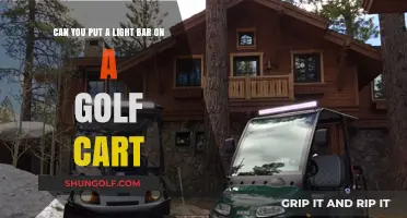 Brighten Your Ride: Adding a Light Bar to Your Golf Cart