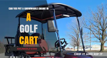Snowmobile Engine in a Golf Cart: Power Upgrade Possibilities