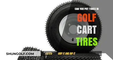 Can You Put Tubes in Golf Cart Tires? A Comprehensive Guide