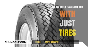 Can You Lift a Yamaha Golf Cart Using Only Tires?