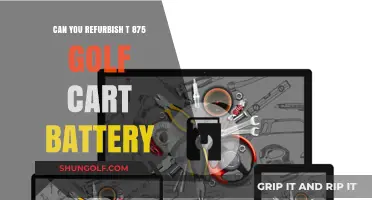 Refurbishing Your T-875 Golf Cart Battery: A Step-by-Step Guide