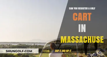 Registering Golf Carts in Massachusetts: Legal Requirements and Process