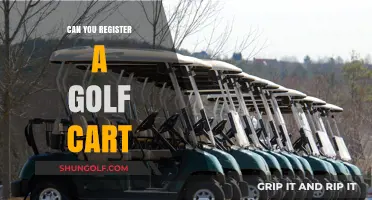 Can You Register a Golf Cart? Legal Requirements and Process Explained