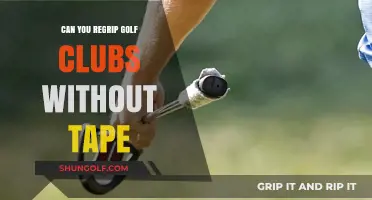 Regripping Golf Clubs: Tape-Free Methods for a Secure, DIY Solution