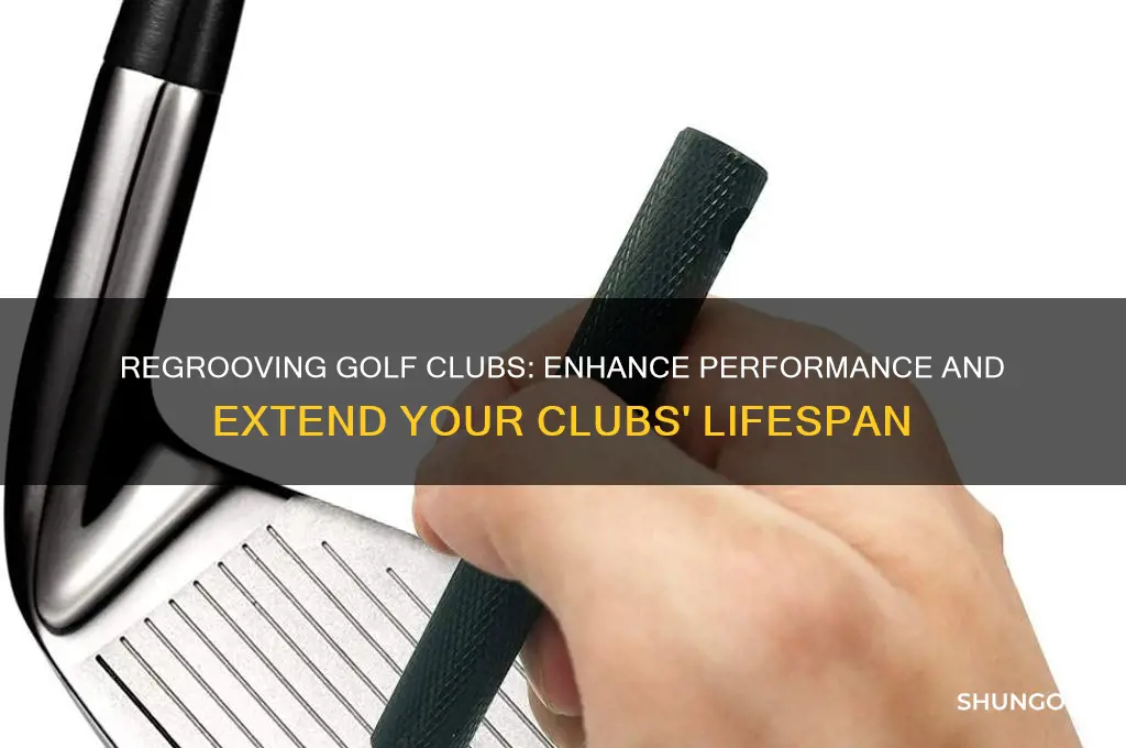 can you regroove golf clubs