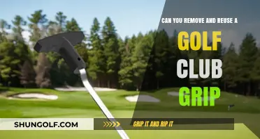How to Remove and Reuse Golf Club Grips: A Step-by-Step Guide