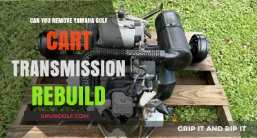 Yamaha Golf Cart Transmission Rebuild: Can You Remove and Repair It?
