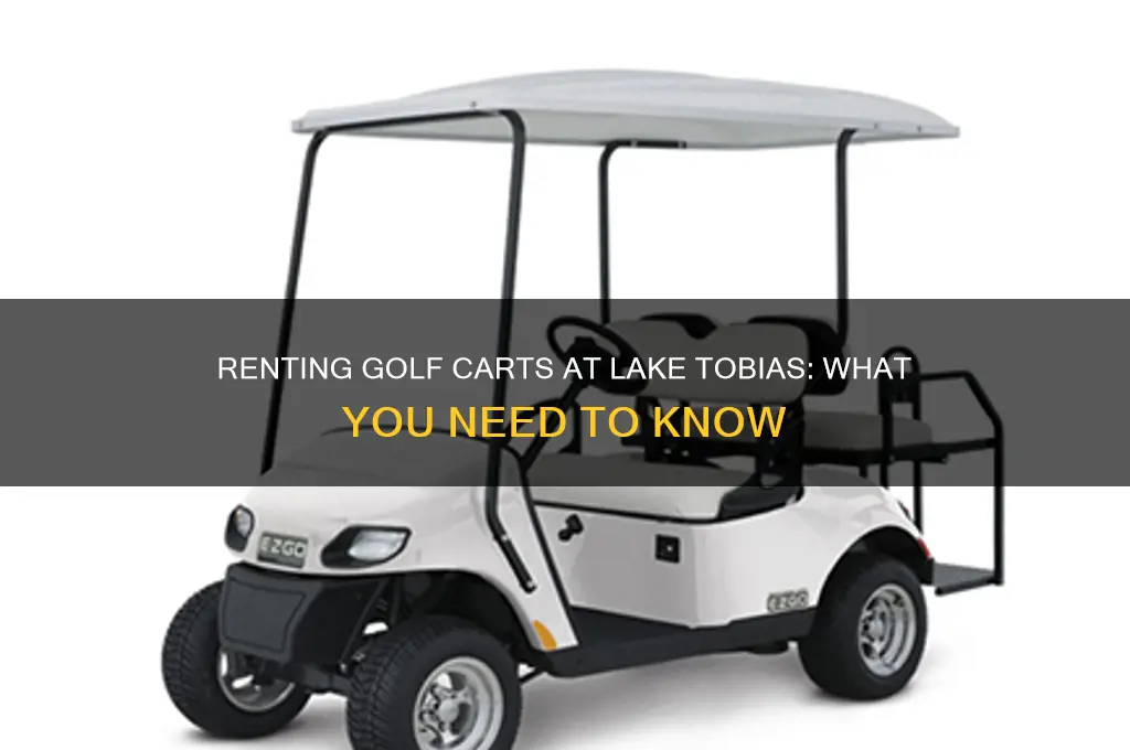 can you rent a golf cart at lake tobias