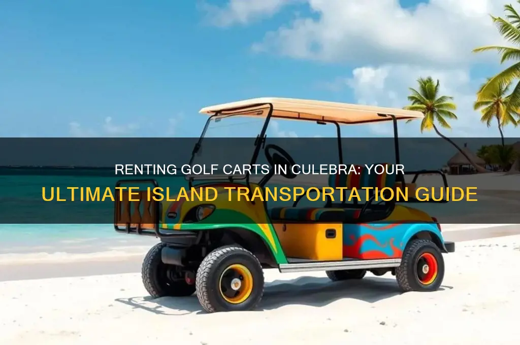 can you rent a golf cart in culebra