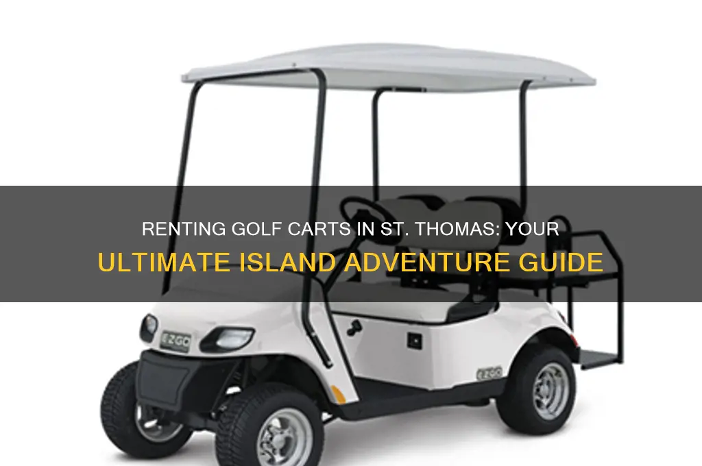 can you rent a golf cart in st thomas