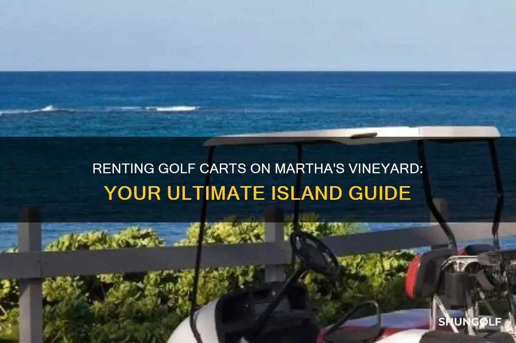 can you rent a golf cart on martha