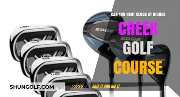 Renting Golf Clubs at Highes Creek: What You Need to Know