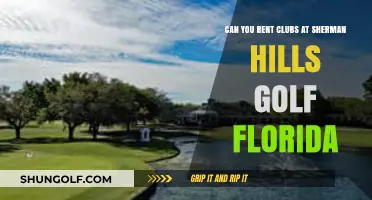 Renting Golf Clubs at Sherman Hills Golf Club in Florida