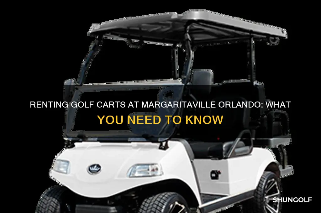 can you rent golf carts at margaritaville orlando