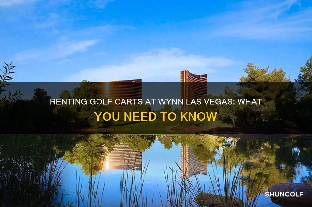 can you rent golf carts at wynn las vegas