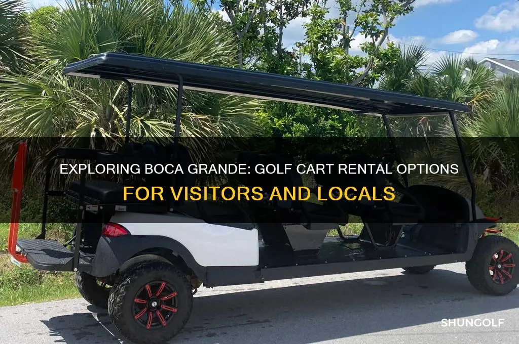 can you rent golf carts in bocha grande