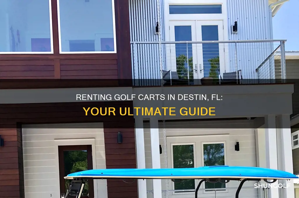 can you rent golf carts in destin fl
