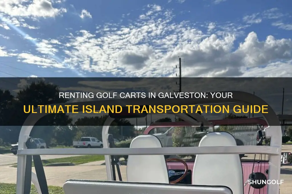 can you rent golf carts in galveston