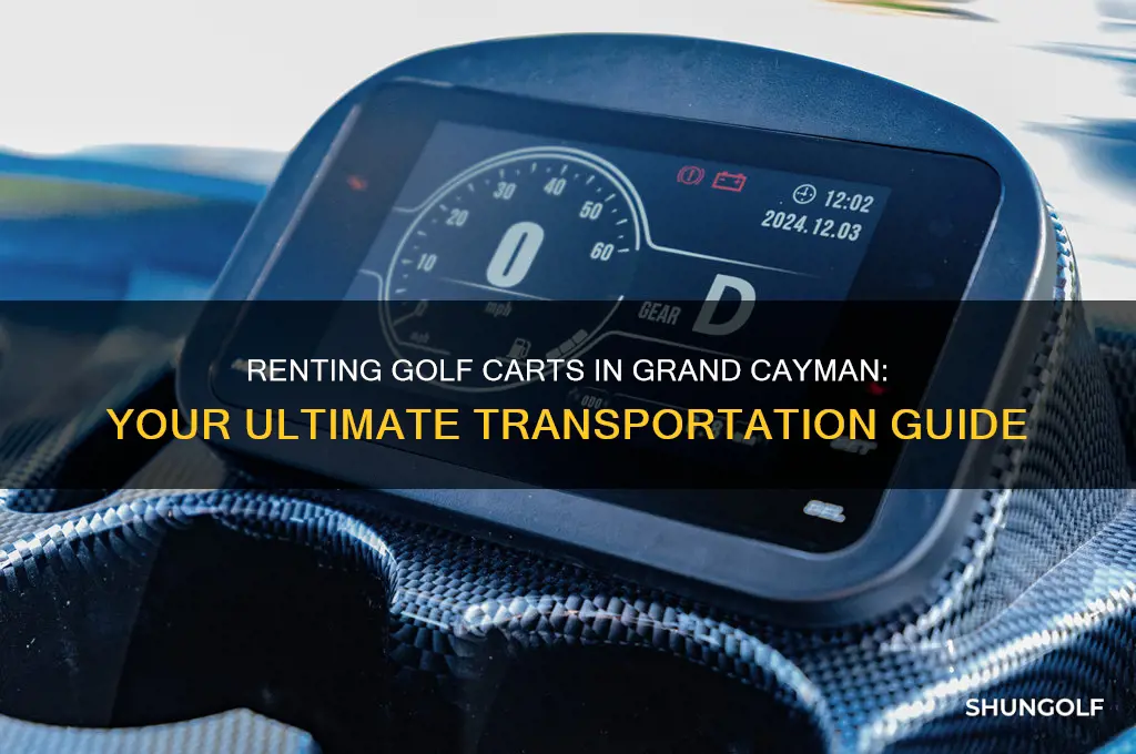 can you rent golf carts in grand cayman