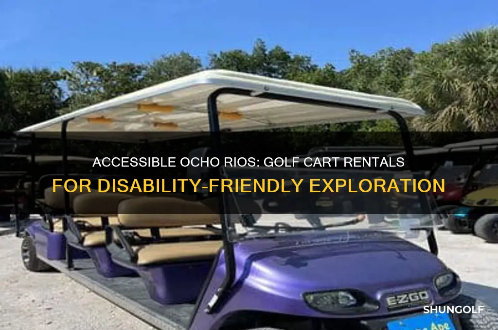 can you rent golf carts in ocho rios for disability