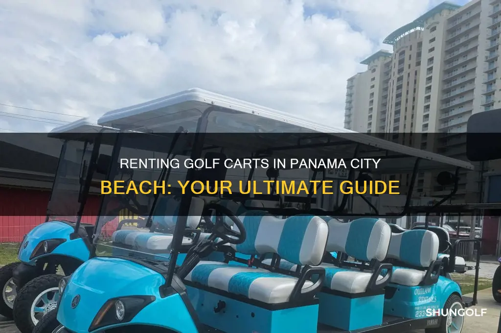 can you rent golf carts in panama city beach