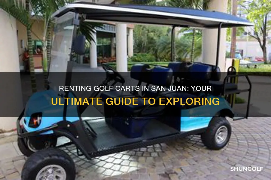 can you rent golf carts in san juan