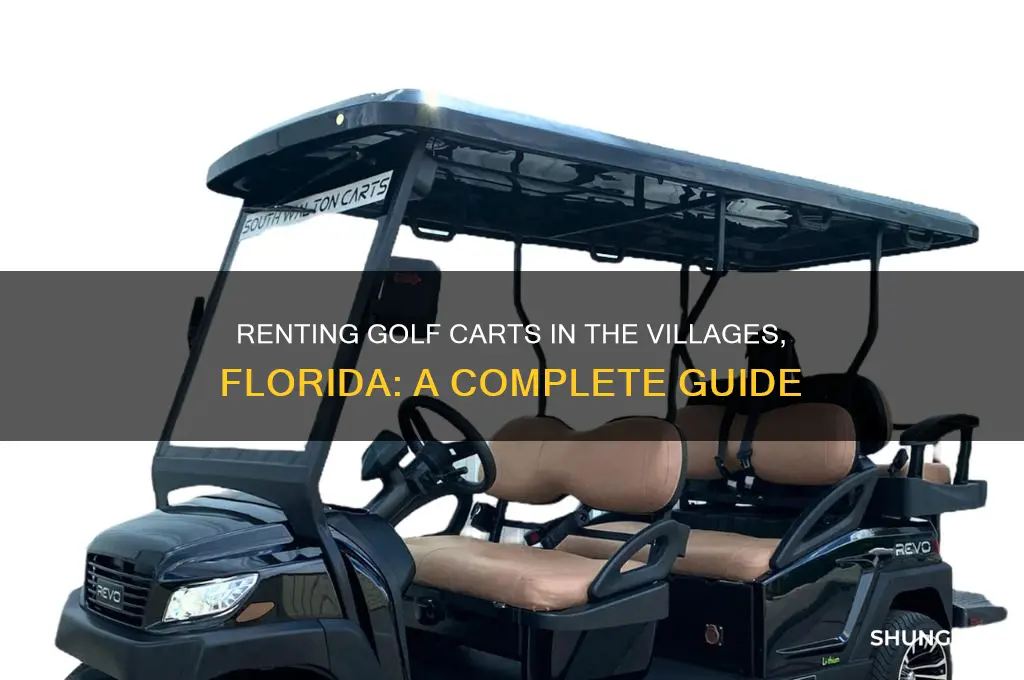 can you rent golf carts in the villages florida