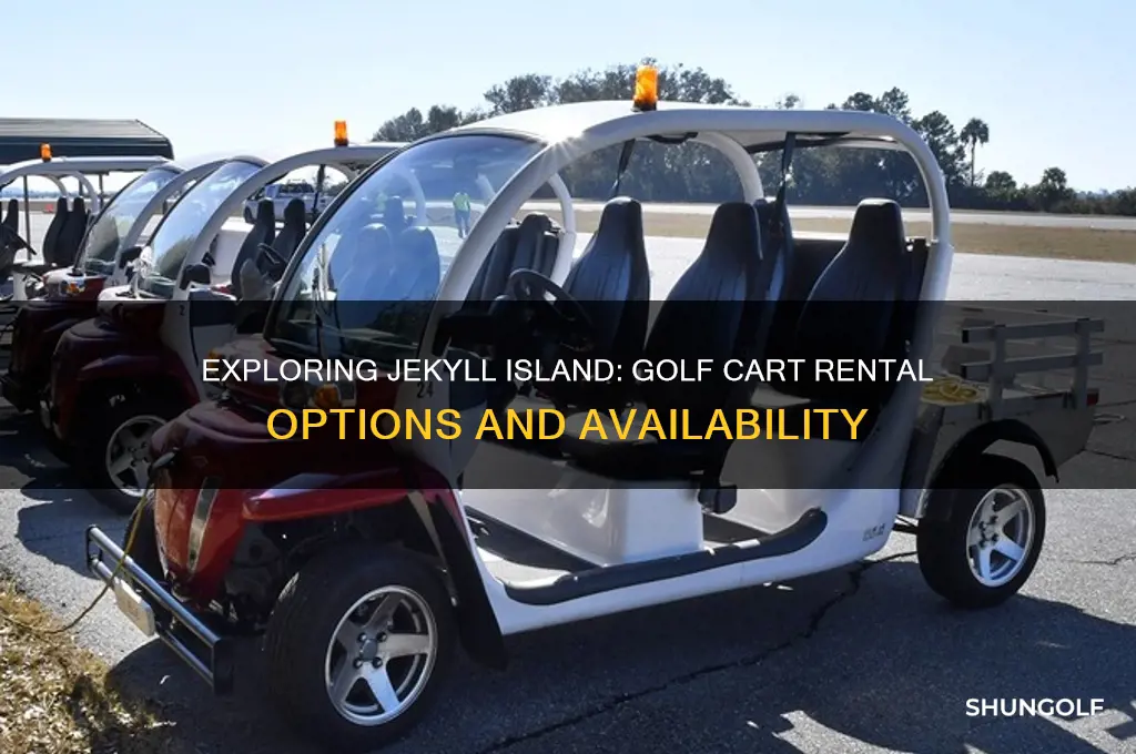 can you rent golf carts on jekyll island