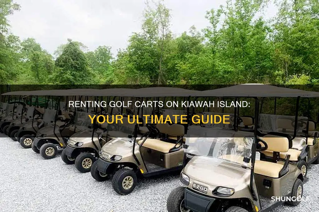 can you rent golf carts on kiawah island