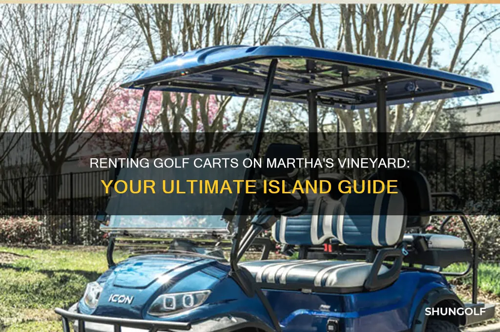 can you rent golf carts on martha