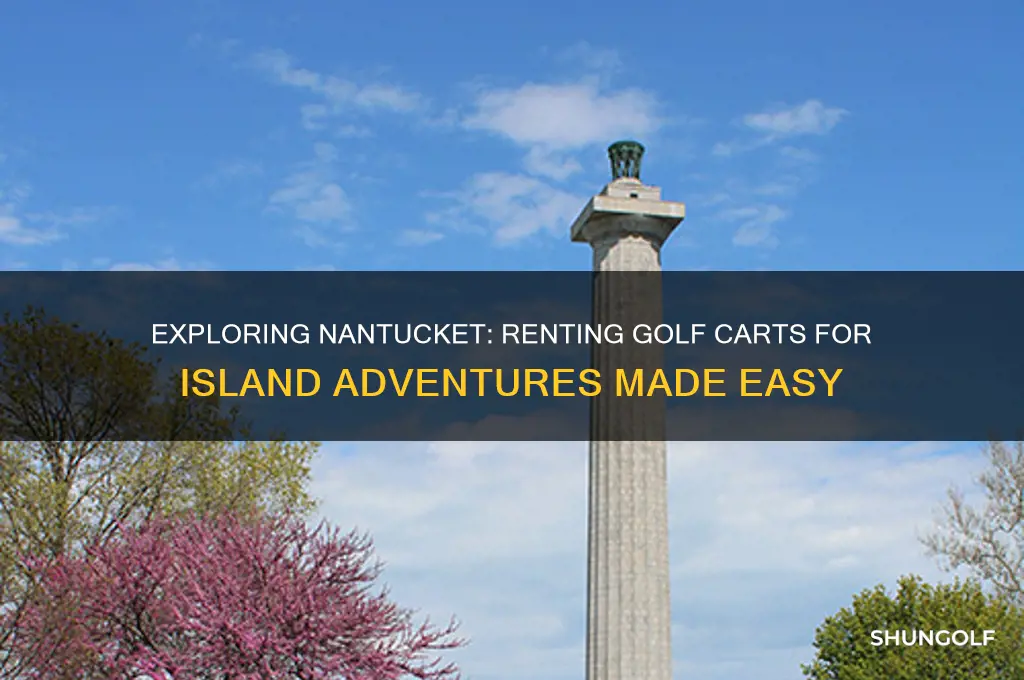 can you rent golf carts on nantucket