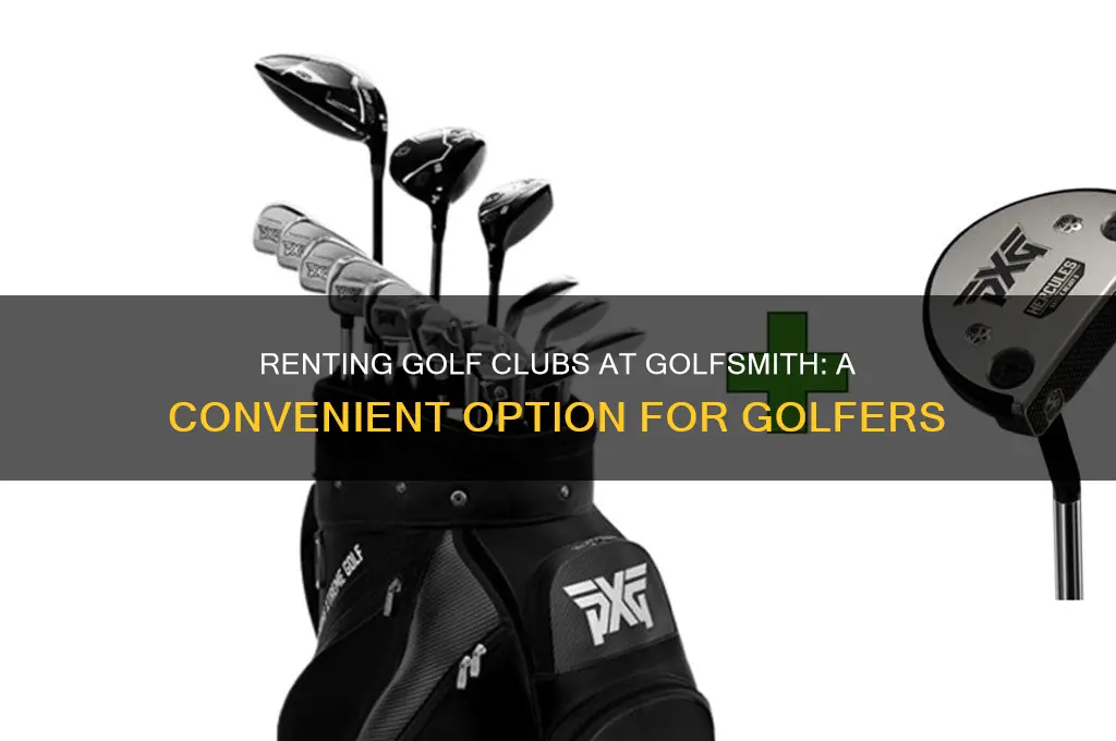 can you rent golf clubs at golfsmith