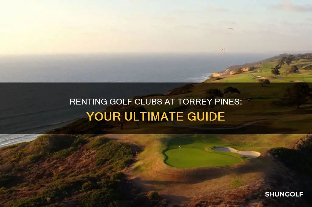 can you rent golf clubs at torrey pines