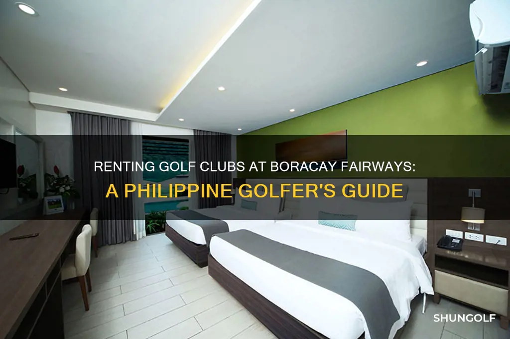can you rent golf clubs in boracay fairways philippines