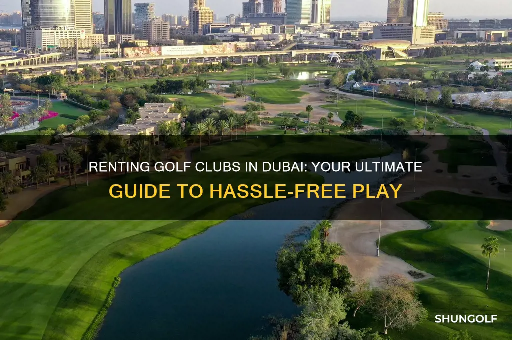 can you rent golf clubs in dubai