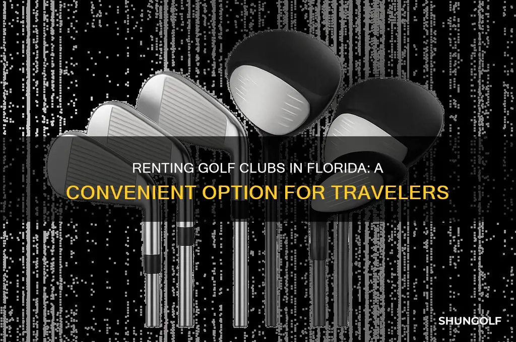 can you rent golf clubs in florida