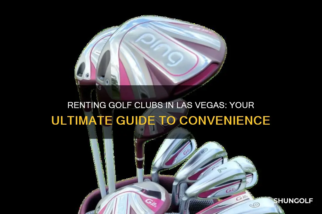can you rent golf clubs in las vegas