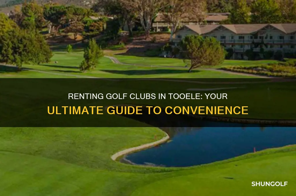 can you rent golf clubs in tooele
