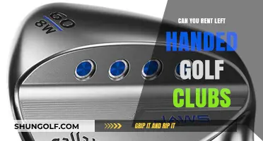 Renting Left-Handed Golf Clubs: A Convenient Option for Southpaws?
