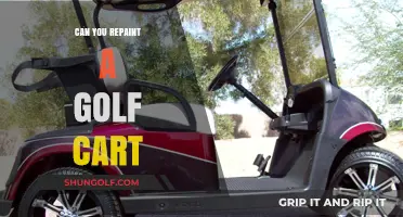 Revamp Your Ride: A Guide to Repainting Your Golf Cart