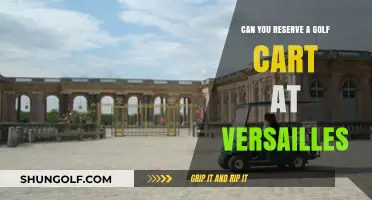 Golf Cart Reservations at Versailles: Exploring Transportation Options for Visitors