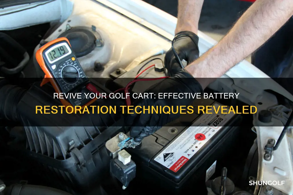 can you restore golf cart batteries