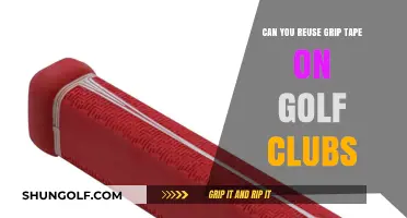Reusing Golf Club Grip Tape: Is It Possible or Practical?