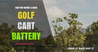 Reviving Dead Golf Cart Batteries: Tips and Tricks for Success