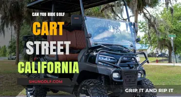 Can You Legally Drive Golf Carts on California Streets?
