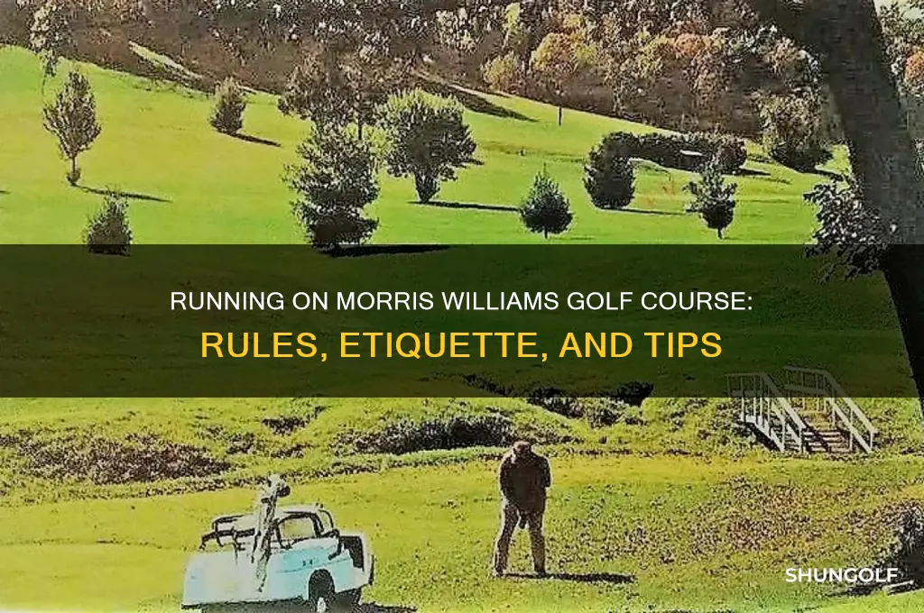 can you run in morris williams golf course