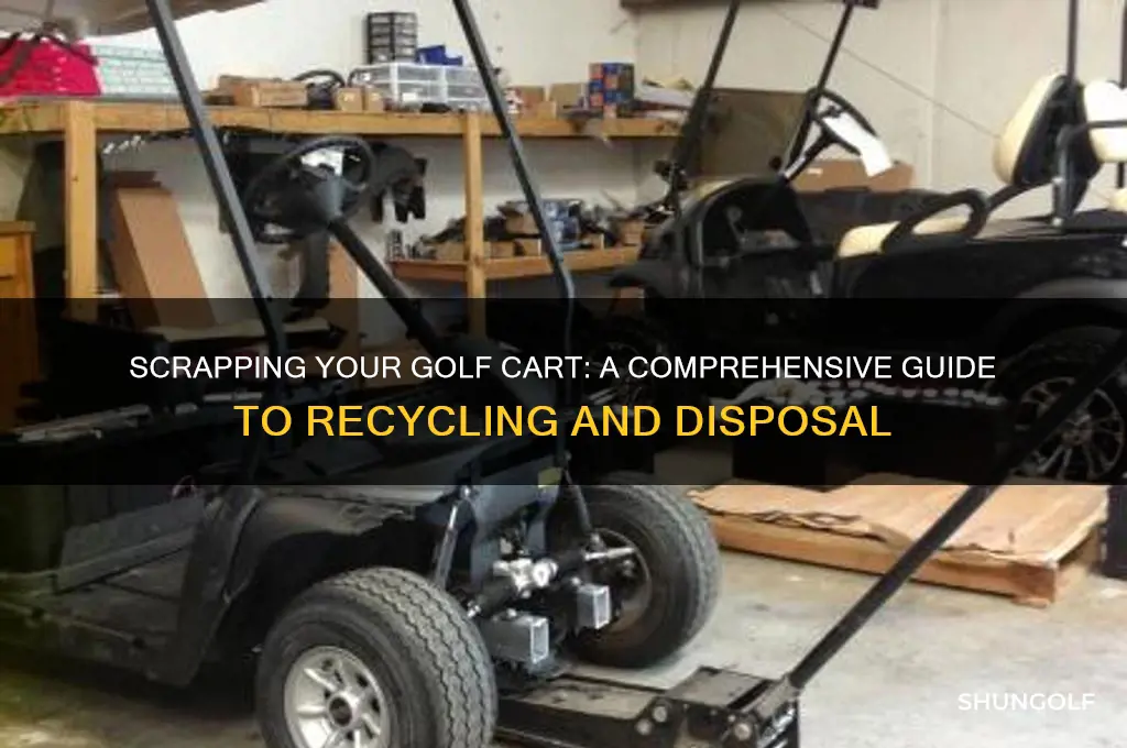 can you scrap a golf cart